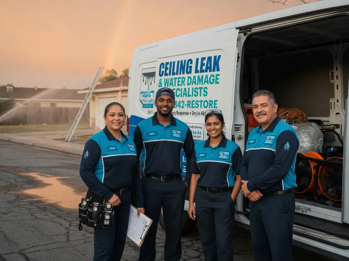 Ceiling Leak Cleanup company in Mira Loma, CA